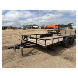 *2026 Salvation 16'x83' T/A Utility Trailer