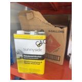 6pk NEW SunnySide 1GAL Denatured Alcohol
