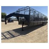 32' Gooseneck Cattle Trailer (Bill of Sale Only)
