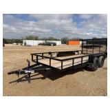 *2026 Salvation 16'x78' T/A Utility Trailer