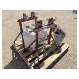 Lot of 2 Propane Tanks, Sockets & More!