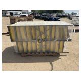 Lot of 2 Metal Shelving Units w/Bins