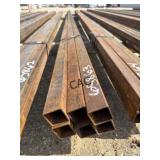 6pcs of 1 1/2"x1 1/2"x19