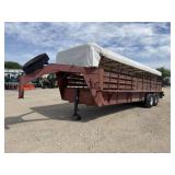 24'X6' Gooseneck Livestock Trailer (Bill of Sale)