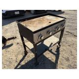 Char-Griller 4-Burner Griddle w/Cover