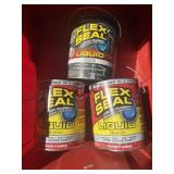 3pk NEW Flex Seal 1GAL Liquid Rubber Coating