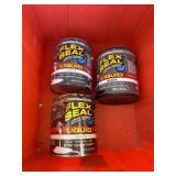 3pk NEW Flex Seal 1GAL Liquid Rubber Coating