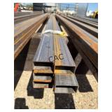 6pc 1 1/4'x2 1/8'x 16' Square Tubing 12ga