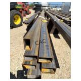 7pc 1 1/4'x2 1/8'x 20' Square Tubing 12ga