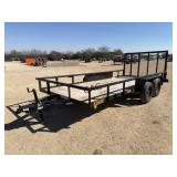 *2025 Kearney BP Tandem Trailer w/Gate
