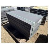 8ct 24'X48' Non-Textured Dark Gray Stone