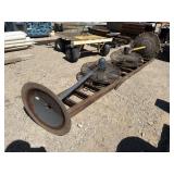 Wood Ladder & 2 Shop Fans