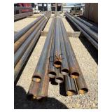 10pc 21'x2 3/8' Steel Pipe 11ga