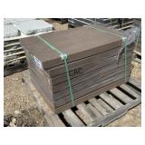 8ct 24'X36' Textured Brown Stone