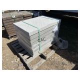 8ct 24'X36' Textured Light Gray Stone