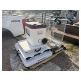 Metal Rolling Cart, 3 Foldable Tables & Ice Chest