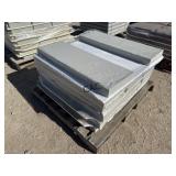 17ct 12'X36' Textured Light Gray Stone