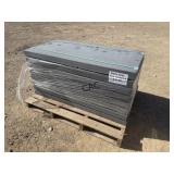 8ct 24'X48' Non-Textured Dark Gray Stone