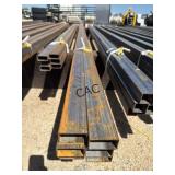 6pc 1 1/4'x2 1/8'x 21' Square Tubing 12ga