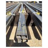 6pc 1 1/8'x1 1/8'x16'8'  Square Tubing 12ga