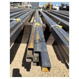 6pc 1 1/8'x1 1/8'x16'8'  Square Tubing 12ga