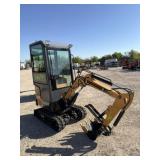 NEW/Old Stock AGT H13R Cab Mini Excavator