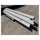 14pcs of 4' PVC Irrigation Pipe