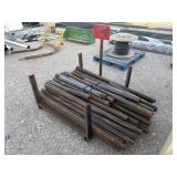 Metal Crate w/HD Steel Pipe