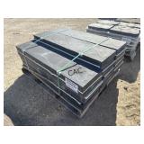 17ct 12'X48' Textured Dark Gray Stone