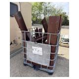 Crate of Assorted Metal Tubing and Beams
