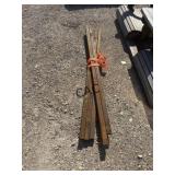 5pc 1.5'x1.5'x4' Square Tubing