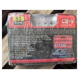 NEW CR-V 53pc 1/4" Drive Socket/Bit Set