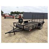 *2021 Salvation 6X12 S/A Utility Trailer