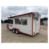 Homemade BBQ Smoker Trailer (Bill of Sale)