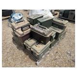 Pallet Lot of Assorted Ammo Cases