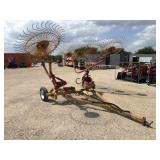 Rake Caddy 8-Wheel Hay Rake