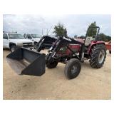 Mahindra 6000 2WD w/Quicke 2427 Loader/Bucket