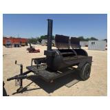 Homemade Pull-Behind Smoker Trailer