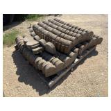 Lot of Assorted Flower Bed Radius Edgings