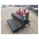 Lot of 2 Rolling Fuel Tanks & L-Shaped Fuel Tank