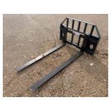 NEW JCT Skid Steer Pallet Forks