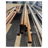 10pc- 2 3/8"x21ï¿½ 13GA Pipe
