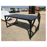 4ï¿½x8ï¿½ Steel Work Table