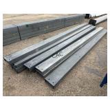Approx. 18pc Galvanized C-Purlin