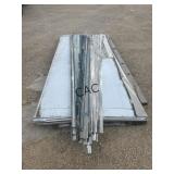Lot of Metal Sheet Panelling & Corners