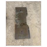 NEW Skid Steer Weldable Plate