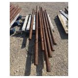 7pcs of Assorted Metal Pipe