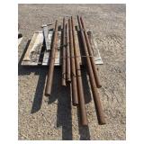 7pcs of Assorted Metal Pipe