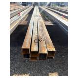 8pc- 1 1/2"x 1 1/2ï¿½x16ï¿½ 12GA Square Tubing