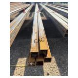 5pc- 1 1/2"x 1 1/2ï¿½x16ï¿½ 12GA Square Tubing